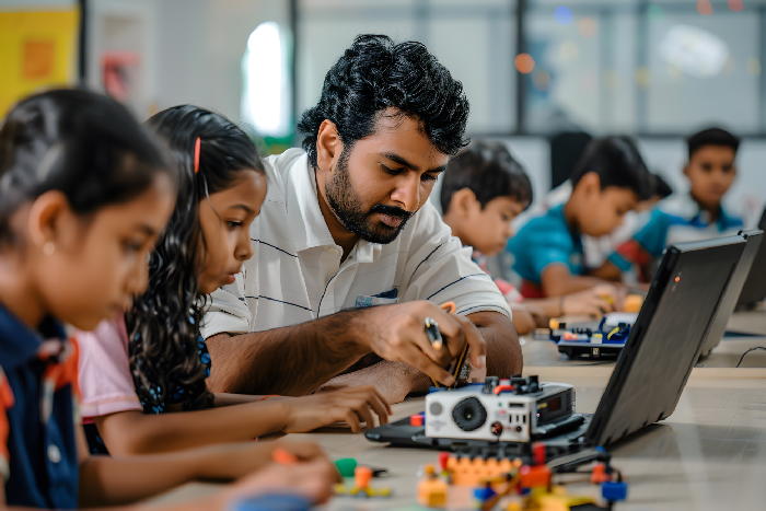 Robotics and Innovation at VPLS – Preparing Seoni Students for the Future