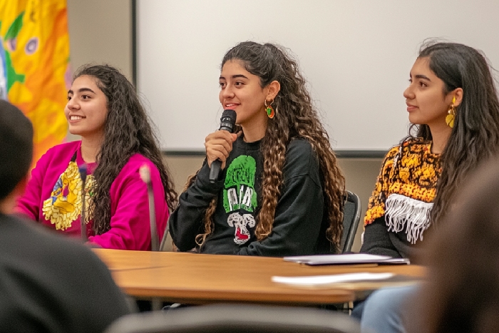 A group of students in a small-group session focused on skill mastery.