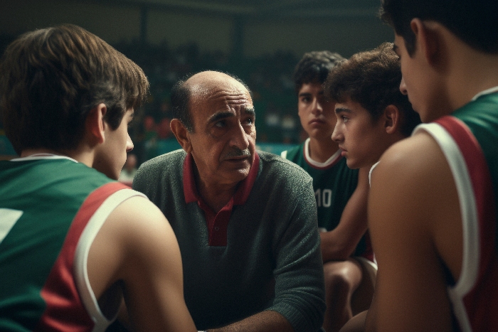 Students receiving professional training at the VPLS sports academy Seoni