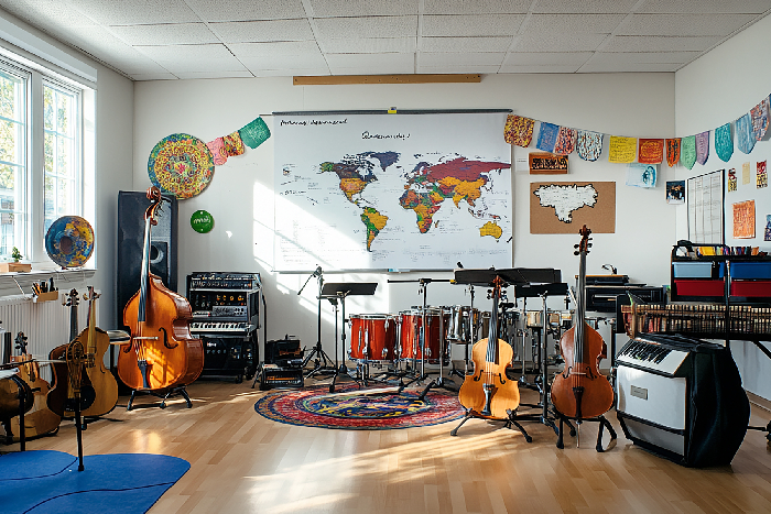 Beyond textbooks Exploring our amazing campus with music and arts
